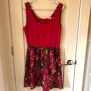 Lilly Pulitzer floral dress size XL